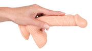 Fallo realistico Medium Dildo with Testicles and Suction Cup