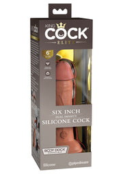 Fallo realistico 6 Inch 2Density Silicone Cock