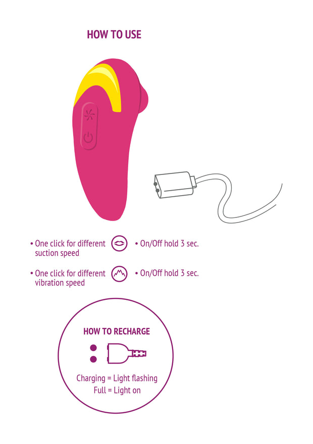 Stimolatore clitoride Infinite Love Stimulator