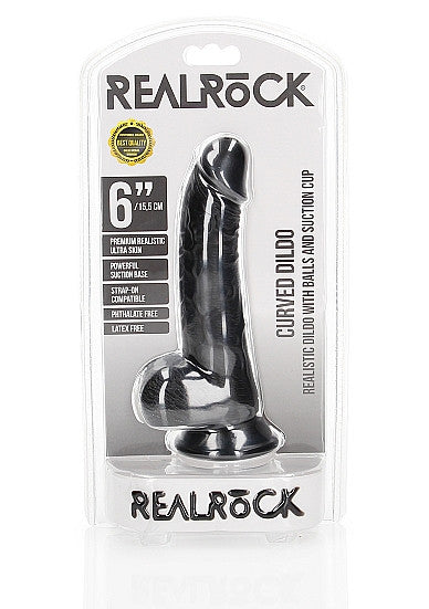 Fallo realistico Dildo with Balls and Suction Cup - 6''/ 15,5 cm