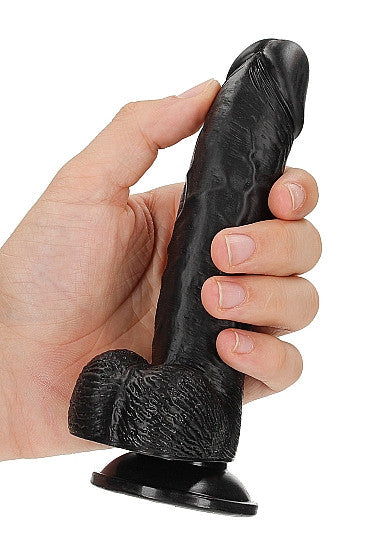 Fallo realistico Dildo with Balls and Suction Cup - 6''/ 15,5 cm