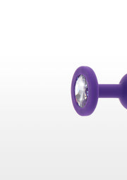 Plug anale Diamond Booty Jewel Small purple