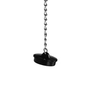 Imbracatura viso con tappo per bocca Open Mouth Gag Head Harness with Plug Stopper Black