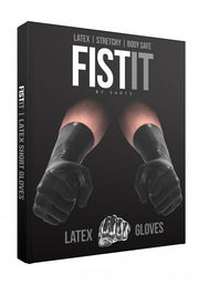 Guanti in lattice Latex Short Gloves Black