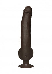 Vibratore realistico Safaree Samuels Anaconda Vibrating Cock 12 / 30 cm Chocolate