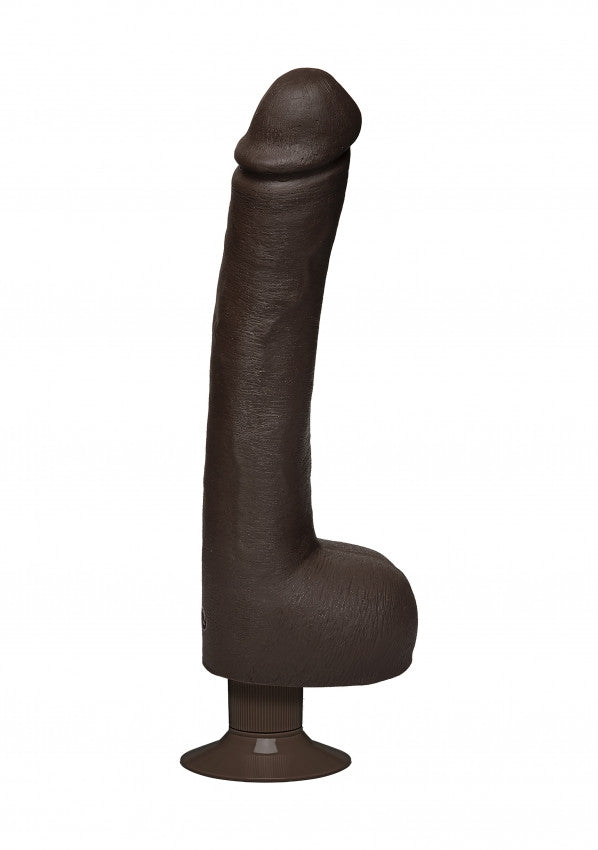 Vibratore realistico Safaree Samuels Anaconda Vibrating Cock 12 / 30 cm Chocolate