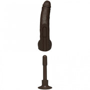 Vibratore realistico Safaree Samuels Anaconda Vibrating Cock 12 / 30 cm Chocolate