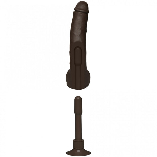 Vibratore realistico Safaree Samuels Anaconda Vibrating Cock 12 / 30 cm Chocolate