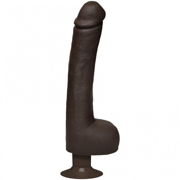 Vibratore realistico Safaree Samuels Anaconda Vibrating Cock 12 / 30 cm Chocolate
