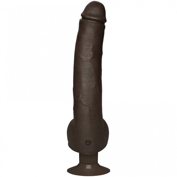 Vibratore realistico Safaree Samuels Anaconda Vibrating Cock 12 / 30 cm Chocolate