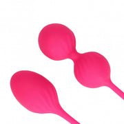 Plline vaginali 2 Piece Thumping Kegel Ball Set Wild Strawberry