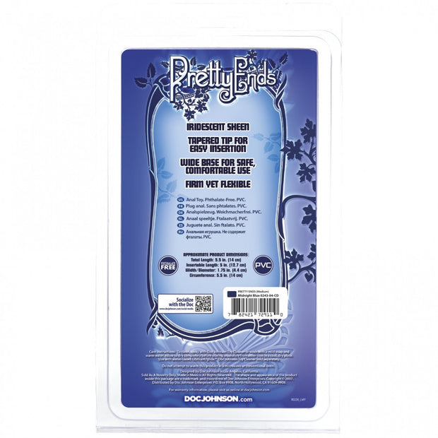 Plug anale Pretty Ends Medium Midnight Blue