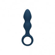 Plug anale Teardrop Shaped Anal Plug Medium Baltic Blue