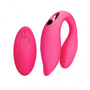 Vibratore per la coppia Couple Toy with Remote Control Wild Strawberry