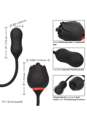 Vibratore vaginale stimola clitoride French Kiss Elite Siren