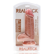 Dildo Extra Thick Straight with Balls 20,3 cm