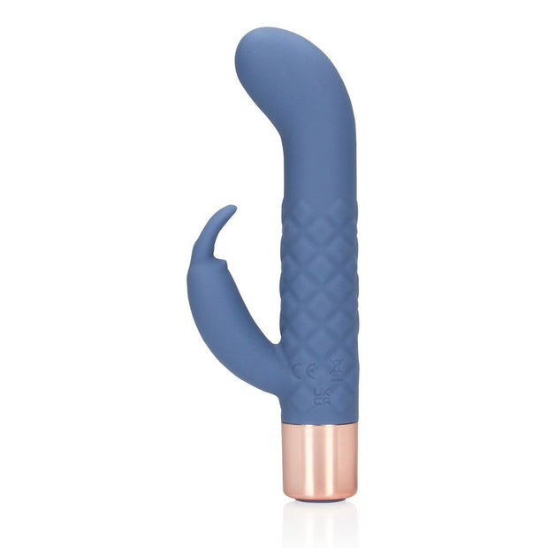 Mini vibratore rabbit blue horizon