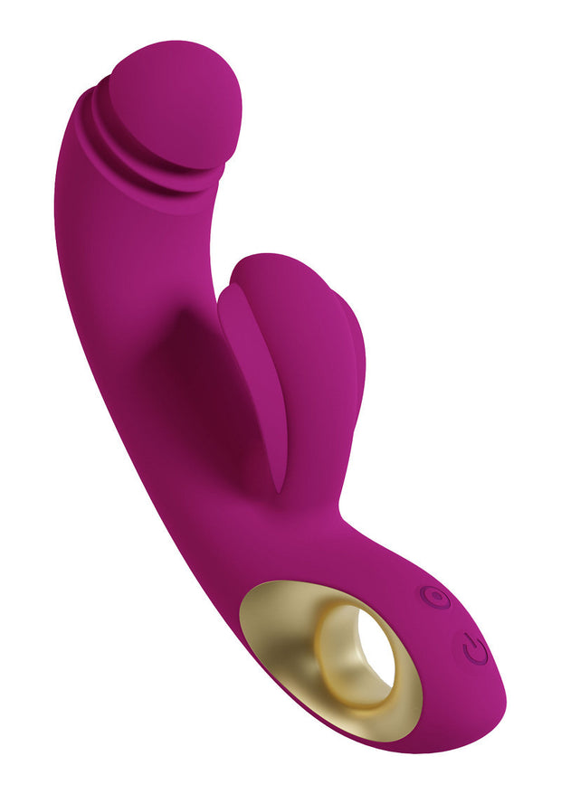 Vibratore rabbit in silicone Xocoon Harmony Dual Touch