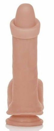 Fallo realistico con ventosa dildo vaginale anale con ventosa e testicoli sex toys