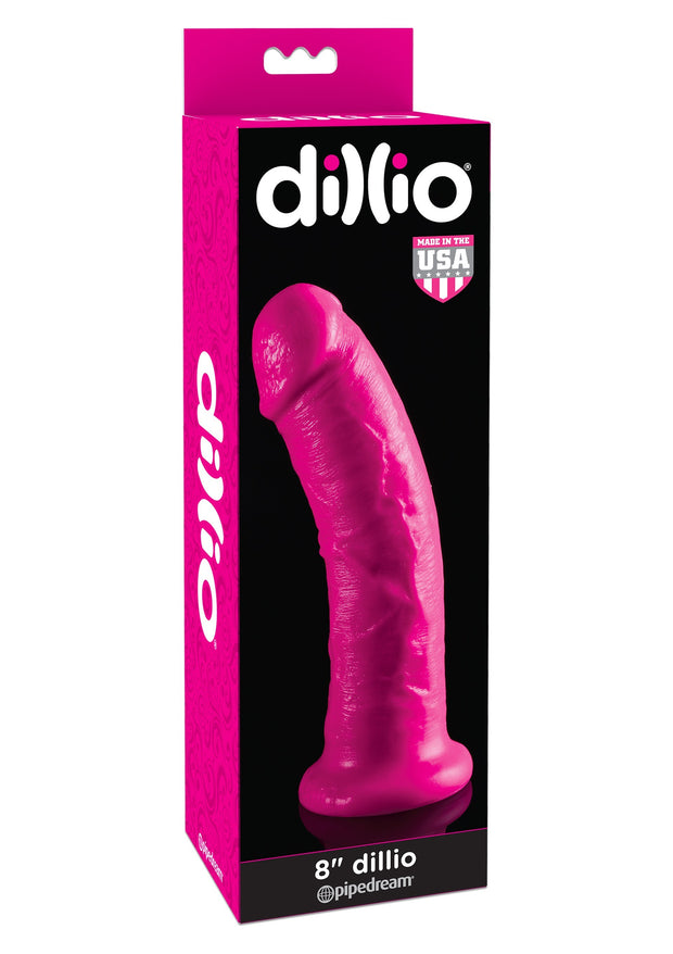 Fallo realistico vaginale anale maxi 8 dillio dildo con ventosa indossabile strap on