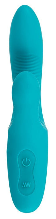 vibratore in silicone vaginale Vibrator blue double
