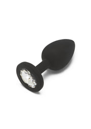 fallo anale plug in silicone nero anal stimolatore per uomo e donna black sexy