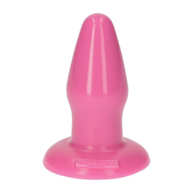 plug stimolatore dilatatore anale rosa morbido per uomo e donna pink con ventosa