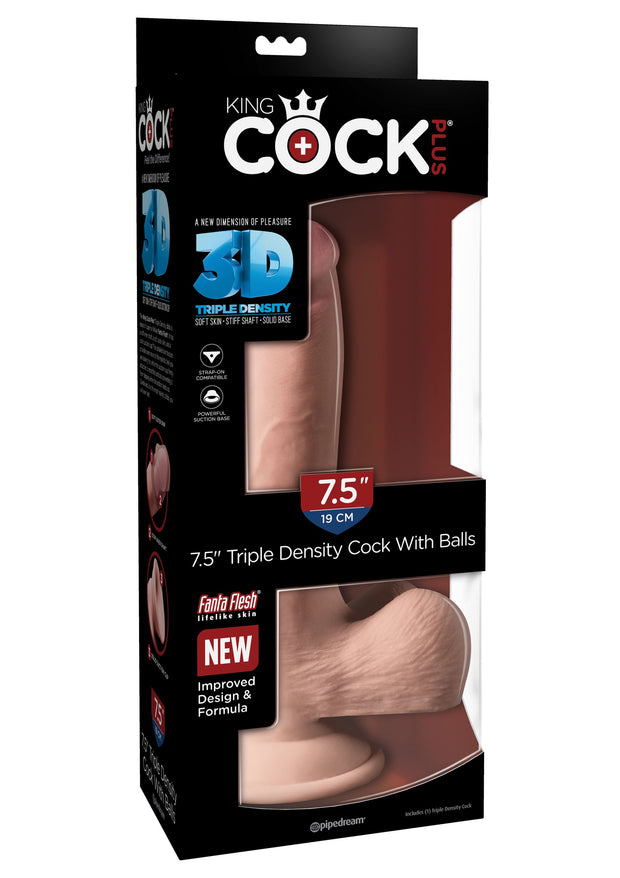 triple density dildo 7.5 3d