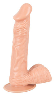 Fallo realistico Medium Dildo with Testicles and Suction Cup