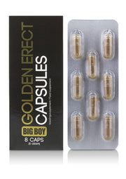 Big Boy Golden Erect 8pcs stimolatori uomo
